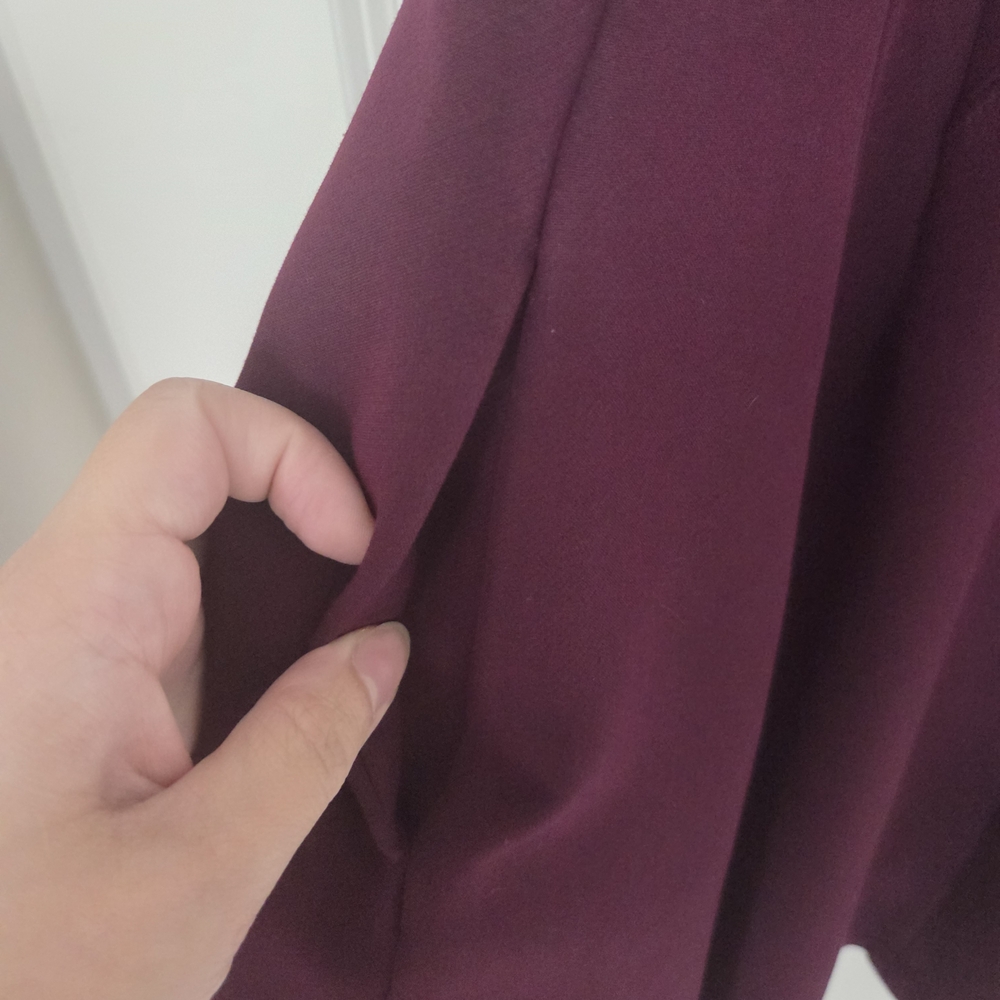 Banana Republic Deep Purple Midi Dress - Picture 4 of 9